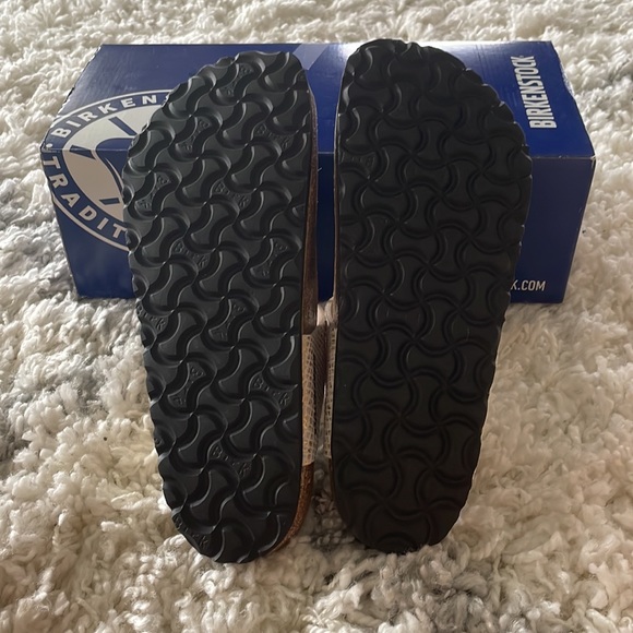 Birkenstock Gizeh Shiny Python Eggshell asst ge - Picture 2 of 6